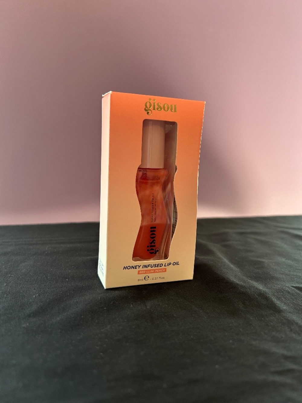Gisou Honey Infused Lip Oil Bee-Llini Peach